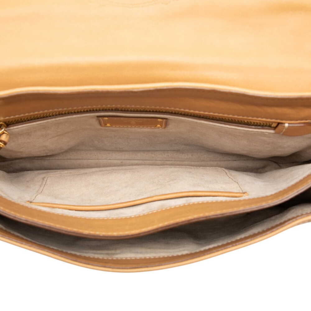 PRADA Cream Leather Shoulder Bag - Picture 4 of 5